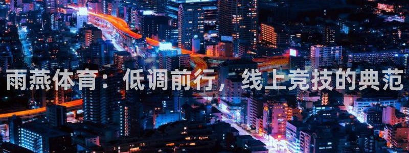 雨燕体育：低调前行，线上竞技的典范